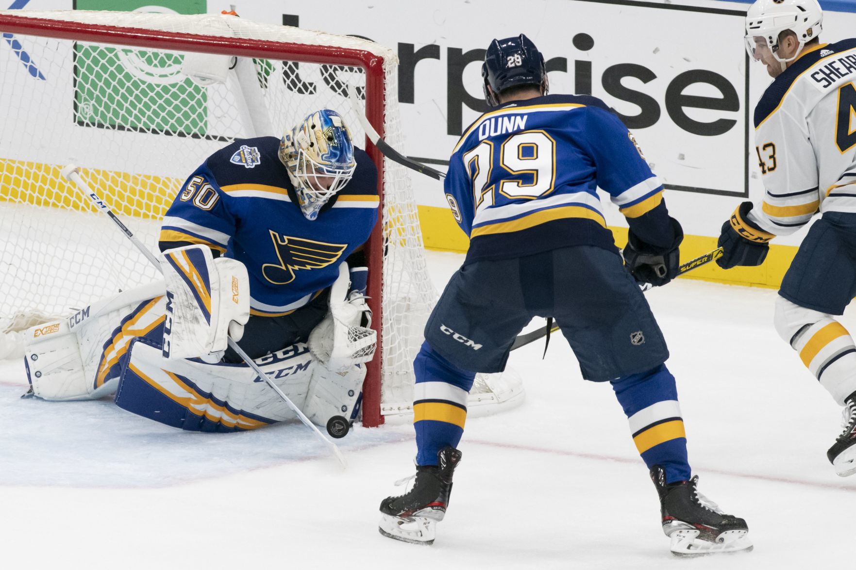 Blues victorious over Sabres